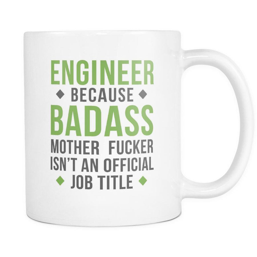 Engineer mug - Badass Engineer-Drinkware-Teelime | shirts-hoodies-mugs