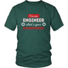 Engineer Shirt - I'm an Engineer, what's your superpower? - Profession Gift-T-shirt-Teelime | shirts-hoodies-mugs