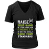 Engineer Shirt - Raise your hand if you love Engineer, if not raise your standards - Profession Gift-T-shirt-Teelime | shirts-hoodies-mugs