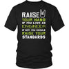 Engineer Shirt - Raise your hand if you love Engineer, if not raise your standards - Profession Gift-T-shirt-Teelime | shirts-hoodies-mugs