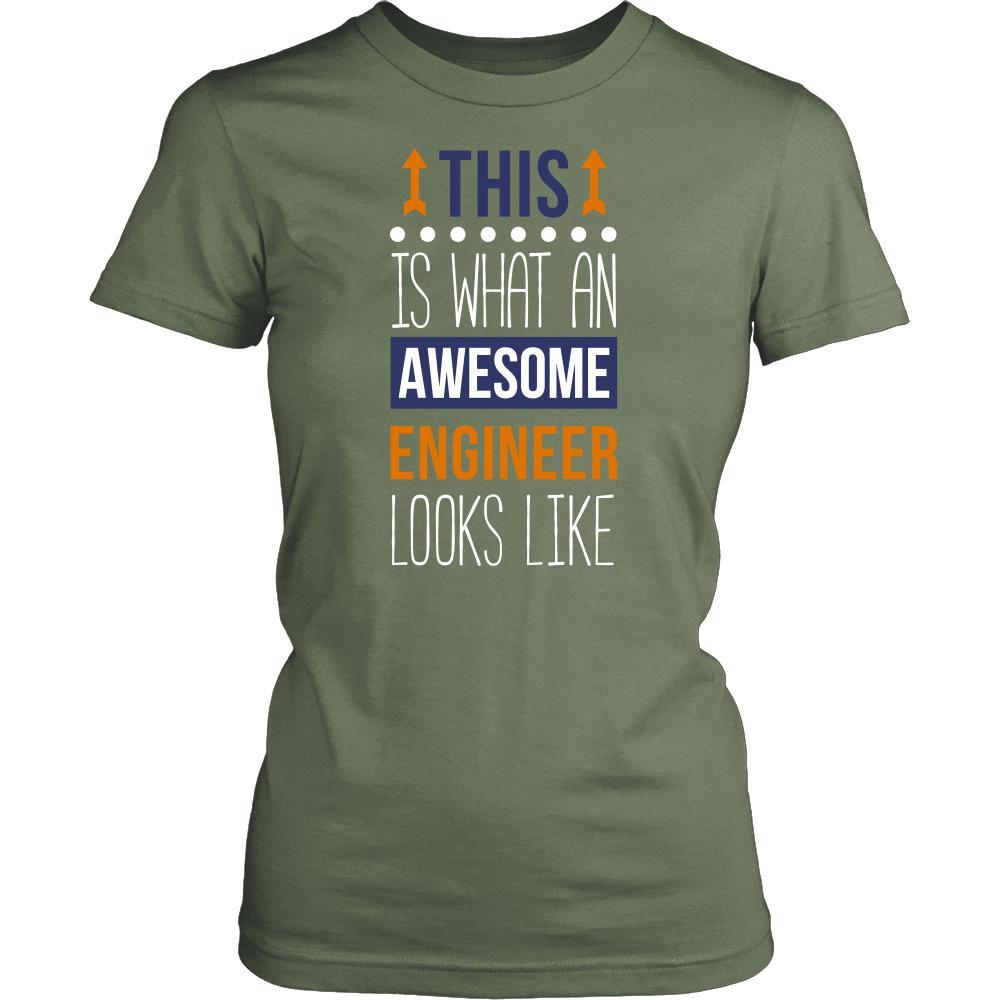 Engineer Shirt - This is what an awesome Engineer looks like - Profession Gift-T-shirt-Teelime | shirts-hoodies-mugs