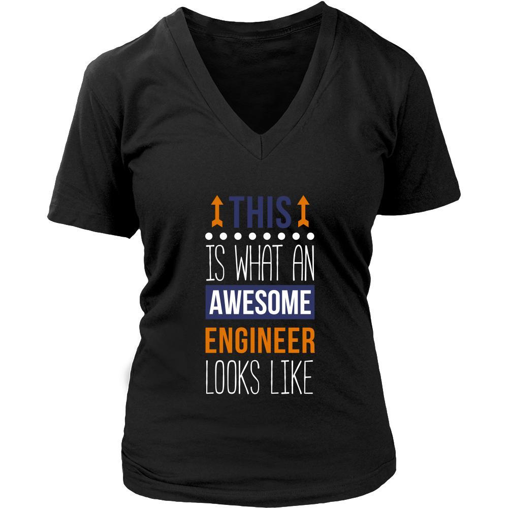 Engineer Shirt - This is what an awesome Engineer looks like - Profession Gift-T-shirt-Teelime | shirts-hoodies-mugs