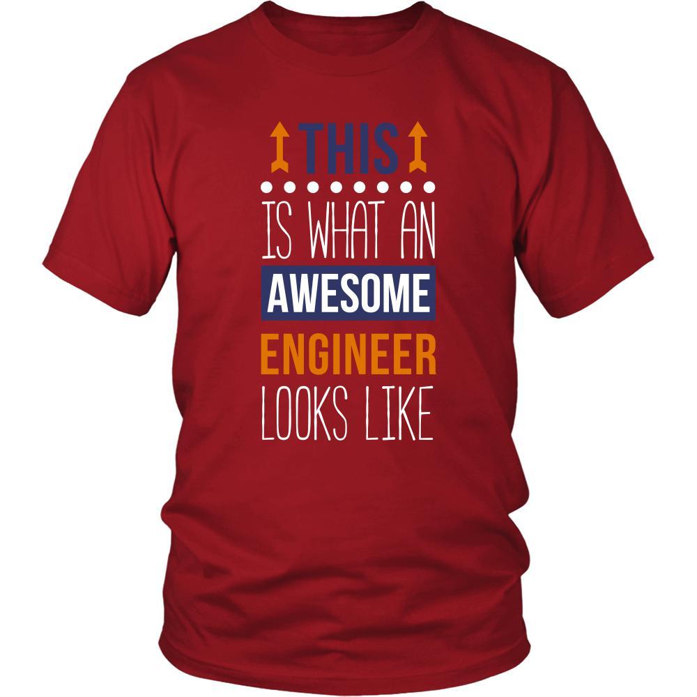 Engineer Shirt - This is what an awesome Engineer looks like - Profession Gift-T-shirt-Teelime | shirts-hoodies-mugs