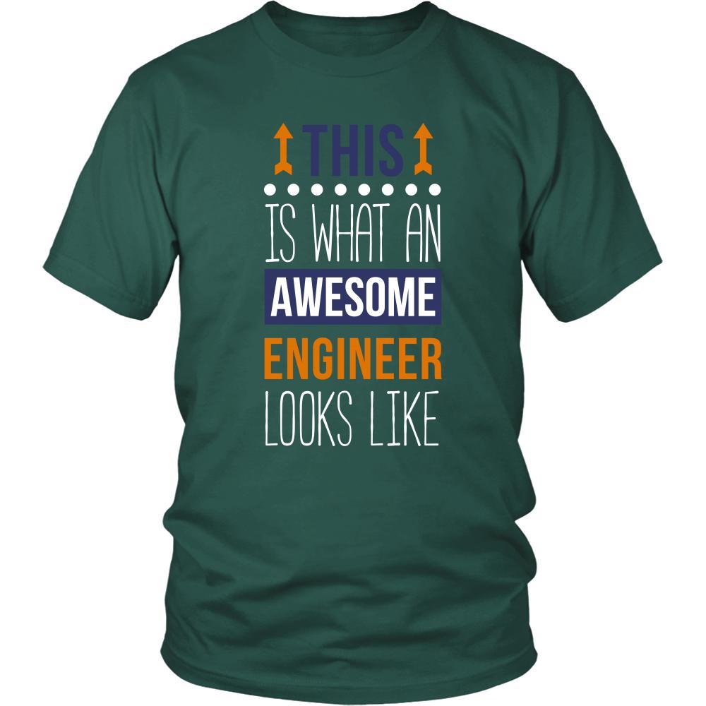 Engineer Shirt - This is what an awesome Engineer looks like - Profession Gift-T-shirt-Teelime | shirts-hoodies-mugs