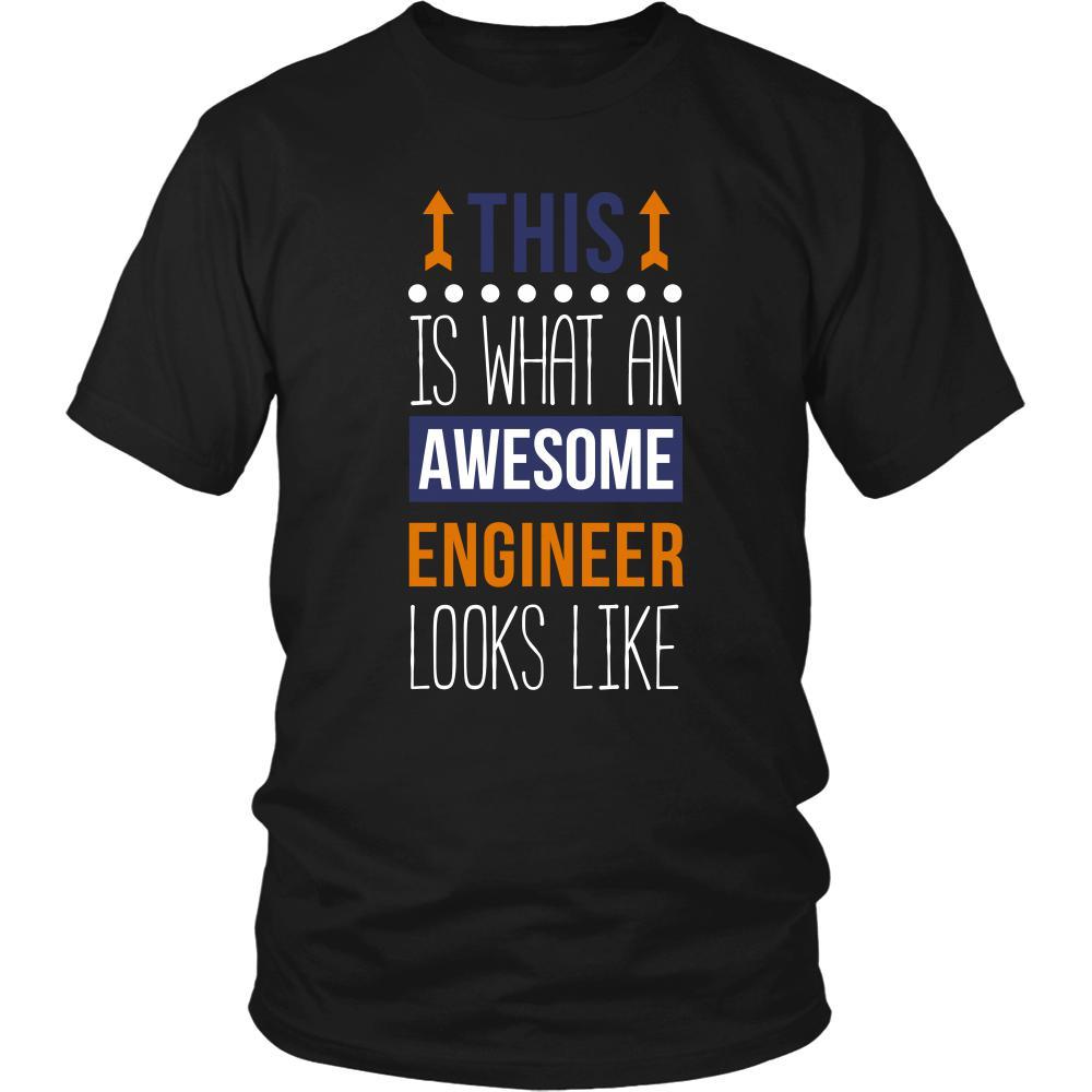 Engineer Shirt - This is what an awesome Engineer looks like - Profession Gift-T-shirt-Teelime | shirts-hoodies-mugs