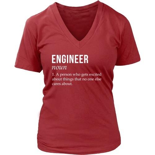 Engineer T Shirt - A person who gets excited about things that no one else cares about-T-shirt-Teelime | shirts-hoodies-mugs