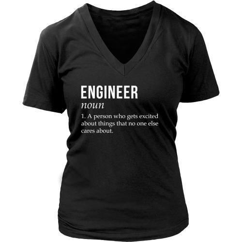 Engineer T Shirt - A person who gets excited about things that no one else cares about-T-shirt-Teelime | shirts-hoodies-mugs