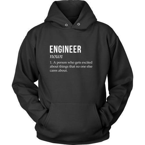 Engineer T Shirt - A person who gets excited about things that no one else cares about-T-shirt-Teelime | shirts-hoodies-mugs