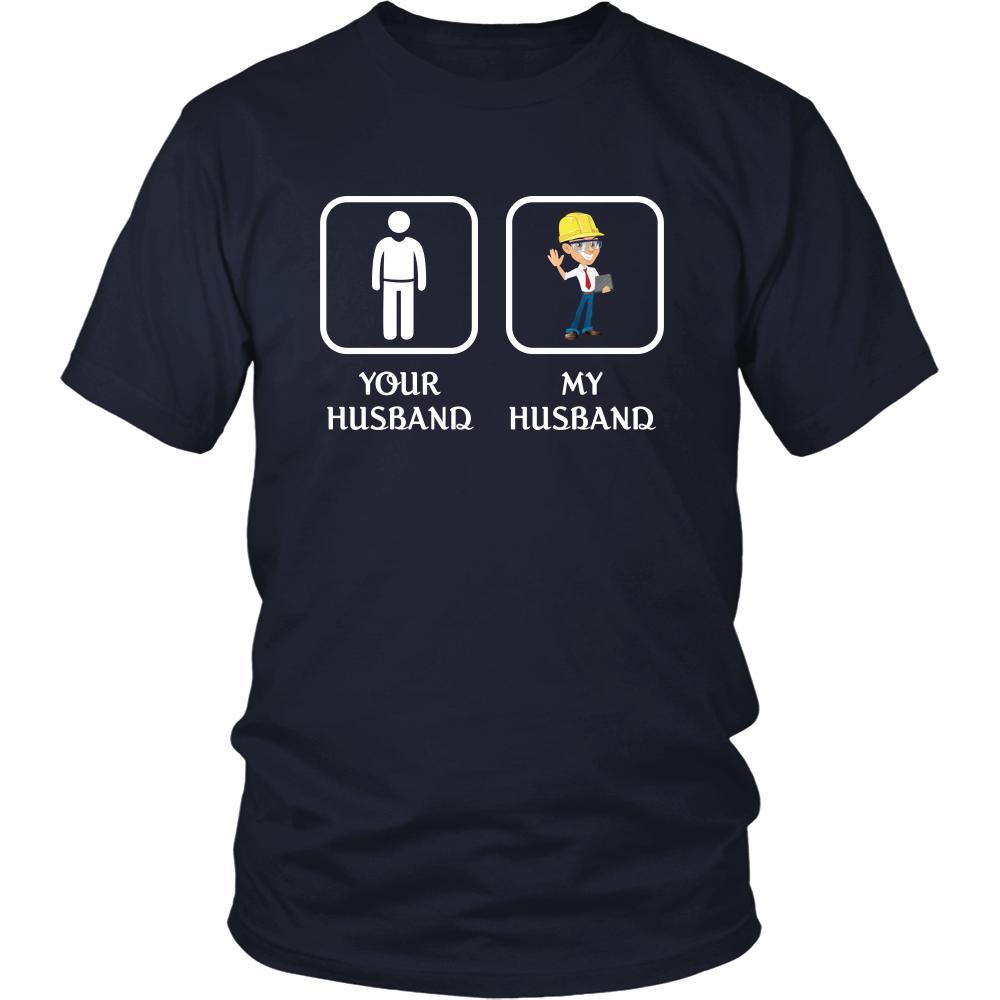 Engineer - Your husband My husband - Mother's Day Profession/Job Shirt-T-shirt-Teelime | shirts-hoodies-mugs