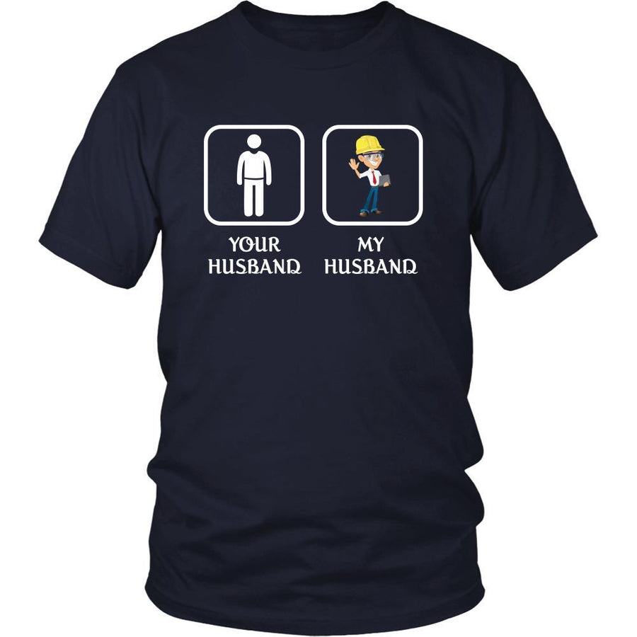 Engineer - Your husband My husband - Mother's Day Profession/Job Shirt-T-shirt-Teelime | shirts-hoodies-mugs
