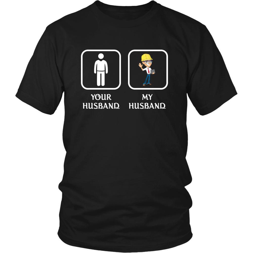Engineer - Your husband My husband - Mother's Day Profession/Job Shirt-T-shirt-Teelime | shirts-hoodies-mugs