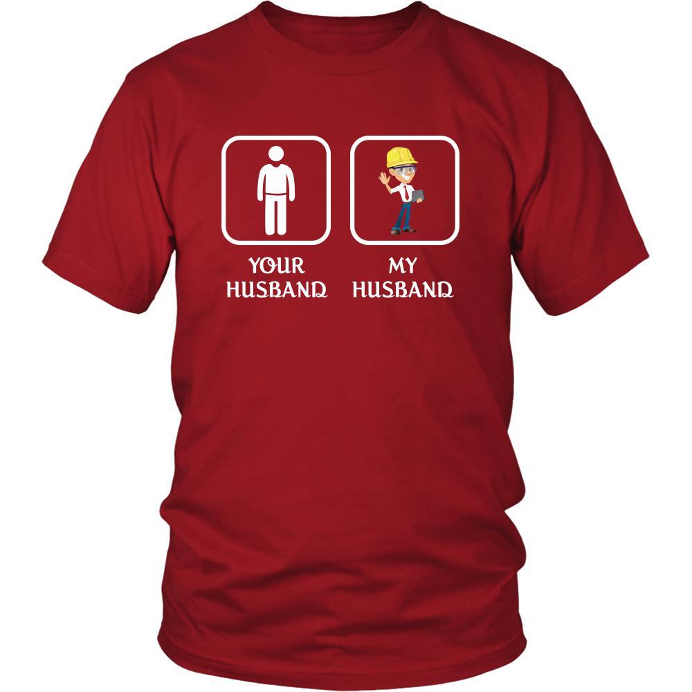 Engineer - Your husband My husband - Mother's Day Profession/Job Shirt-T-shirt-Teelime | shirts-hoodies-mugs