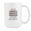 Engineers coffee cup - I'm good at Math-Drinkware-Teelime | shirts-hoodies-mugs