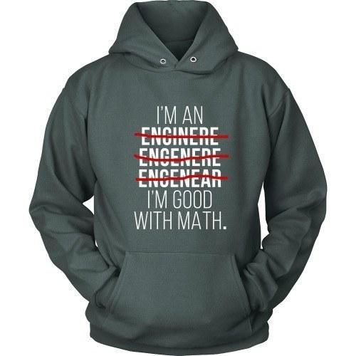 Engineers T Shirt - I'm good at Math-T-shirt-Teelime | shirts-hoodies-mugs