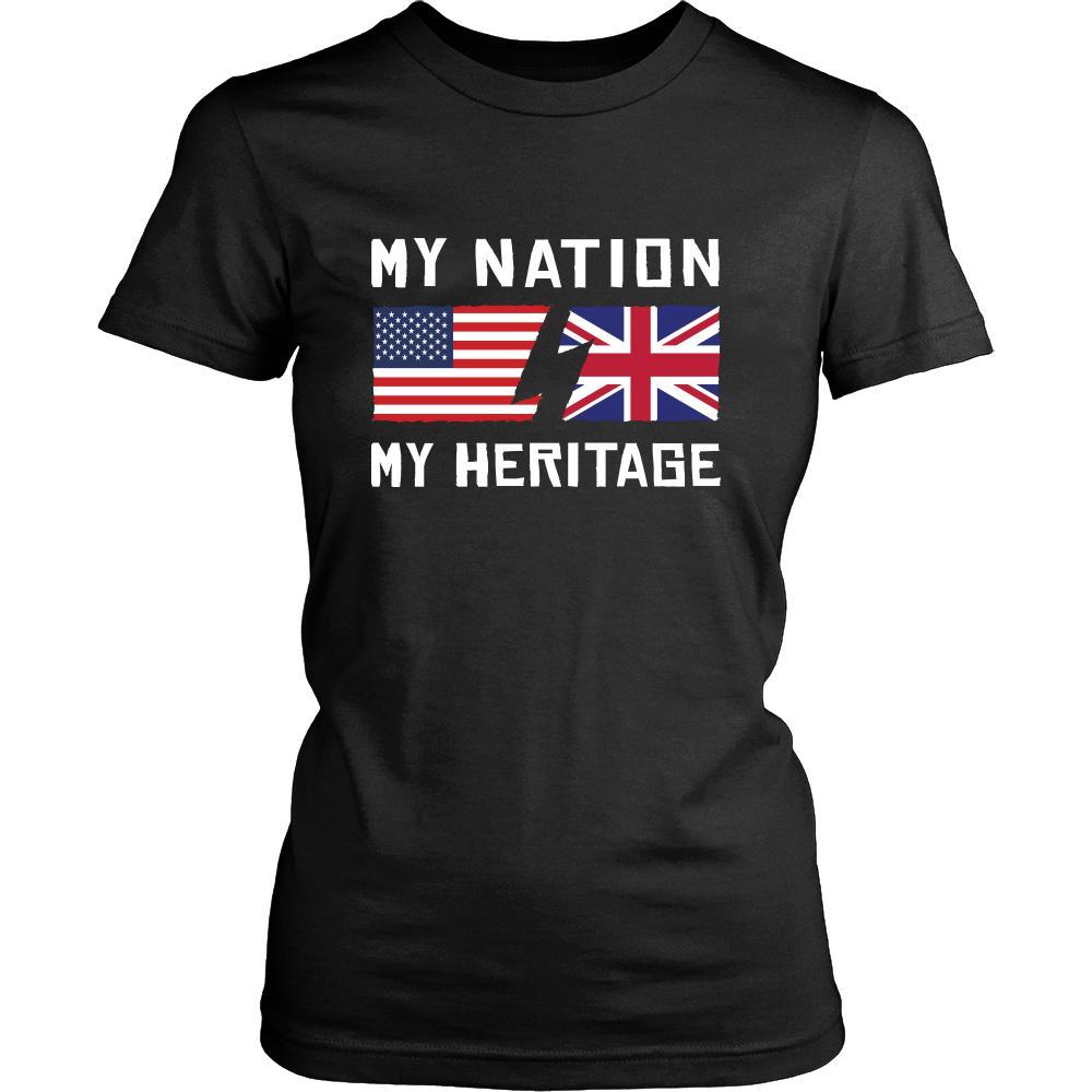English Shirt - My Nation - My Heritage - Native Great Britain Roots Gift-T-shirt-Teelime | shirts-hoodies-mugs