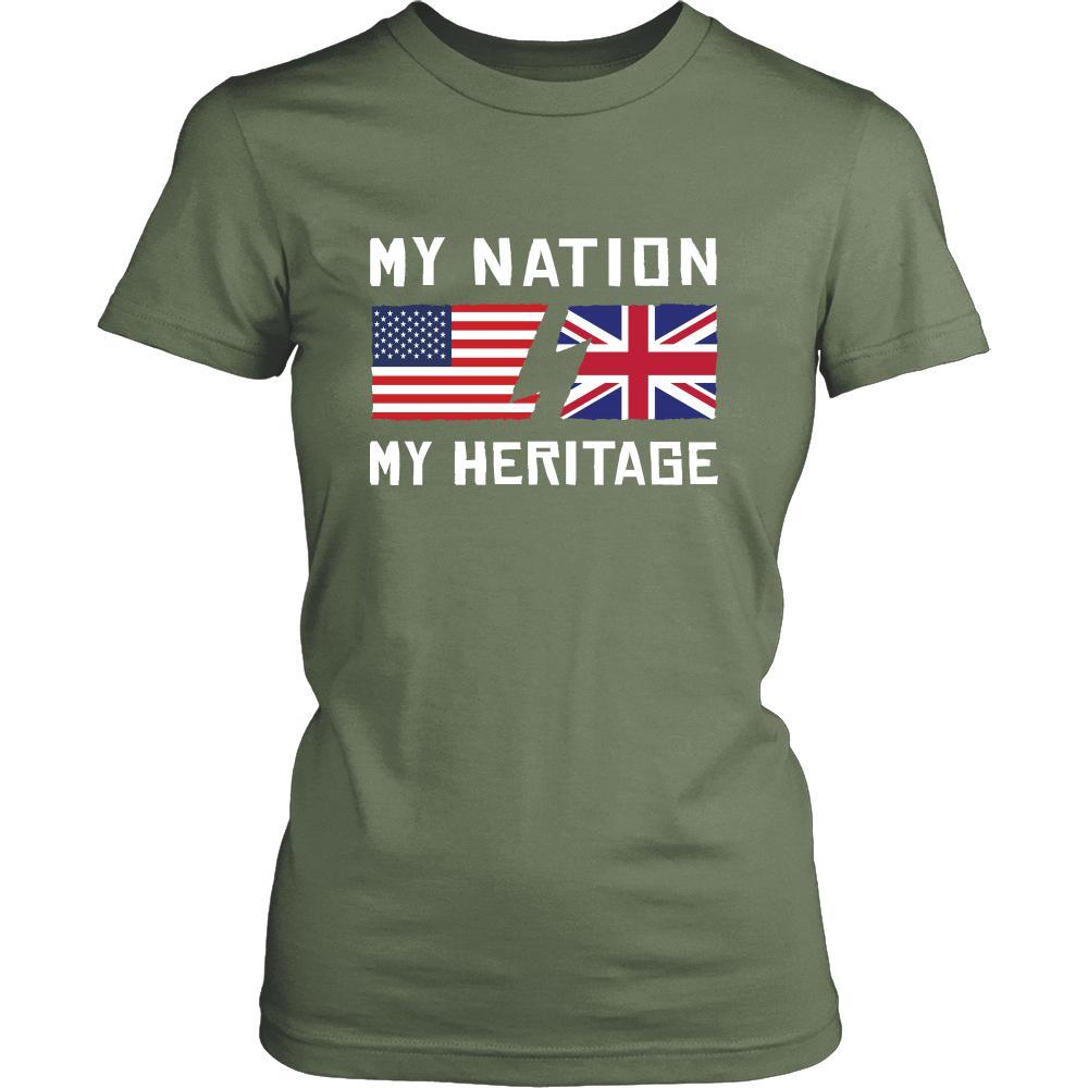 English Shirt - My Nation - My Heritage - Native Great Britain Roots Gift-T-shirt-Teelime | shirts-hoodies-mugs