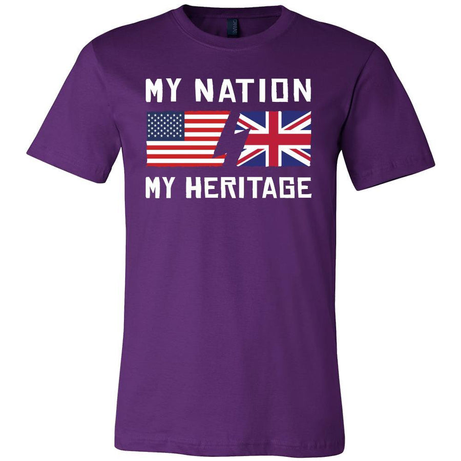 English Shirt - My Nation - My Heritage - Native Great Britain Roots Gift-T-shirt-Teelime | shirts-hoodies-mugs