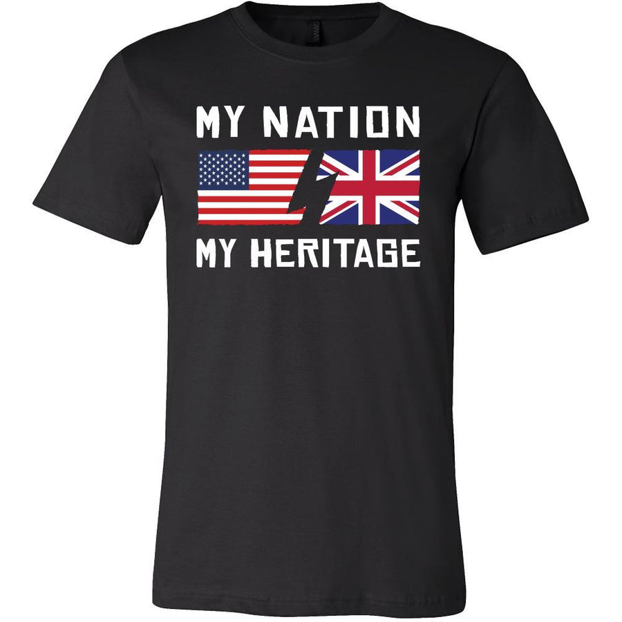 English Shirt - My Nation - My Heritage - Native Great Britain Roots Gift-T-shirt-Teelime | shirts-hoodies-mugs