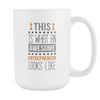 Entrepreneur mug - Awesome Entrepreneur-Drinkware-Teelime | shirts-hoodies-mugs