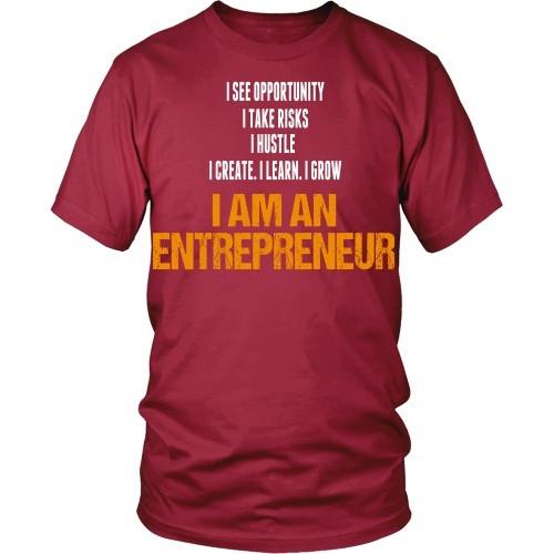 Entrepreneurs T Shirt - I am an Entrepreneur-T-shirt-Teelime | shirts-hoodies-mugs