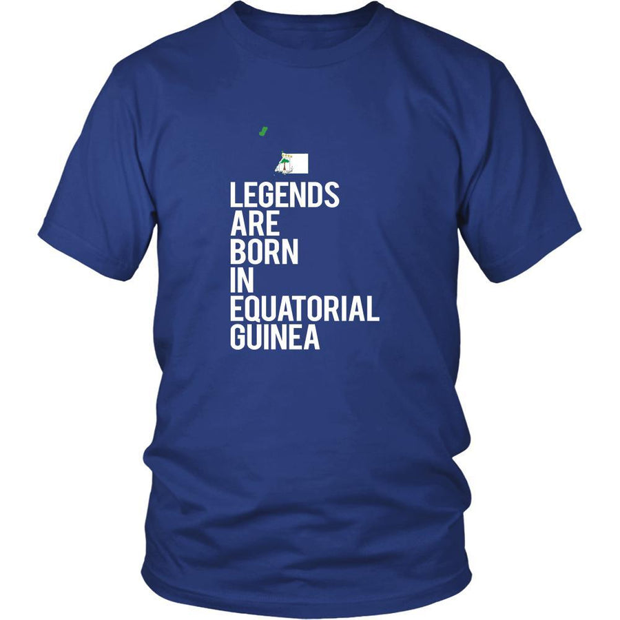 Equatorial Guinea Shirt - Legends are born in Equatorial Guinea - National Heritage Gift-T-shirt-Teelime | shirts-hoodies-mugs