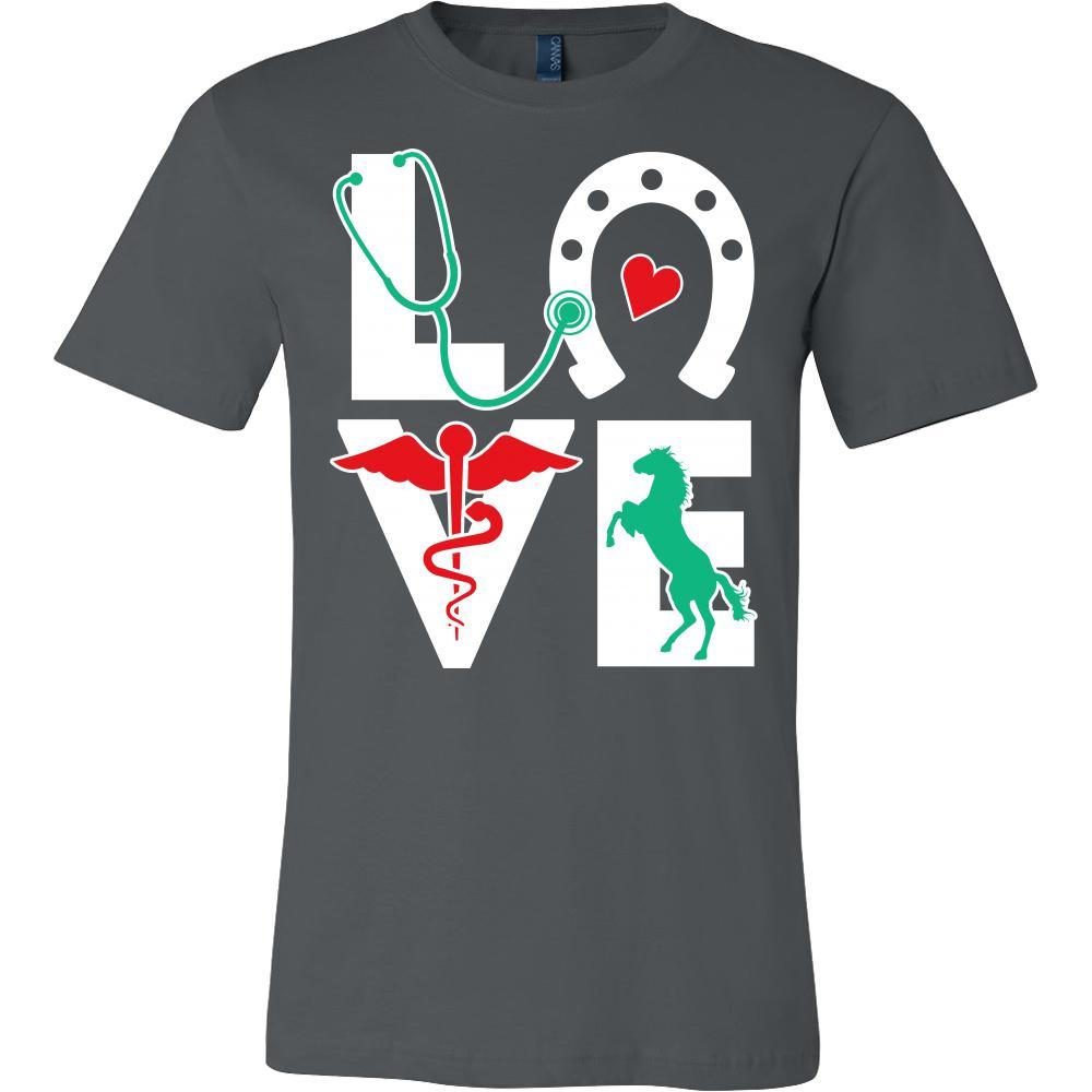 Equine Vet Tech Love-T-shirt-Teelime | shirts-hoodies-mugs