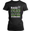 ER Nurse Shirt - Raise your hand if you love ER Nurse, if not raise your standards - Profession Gift-T-shirt-Teelime | shirts-hoodies-mugs