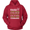 ER Nurse Shirt - Raise your hand if you love ER Nurse, if not raise your standards - Profession Gift-T-shirt-Teelime | shirts-hoodies-mugs