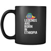 Ethiopia Legends are born in Ethiopia 11oz Black Mug-Drinkware-Teelime | shirts-hoodies-mugs