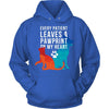 Every Patient Leaves a pawpring on my heart - Royal Blue-T-shirt-Teelime | shirts-hoodies-mugs