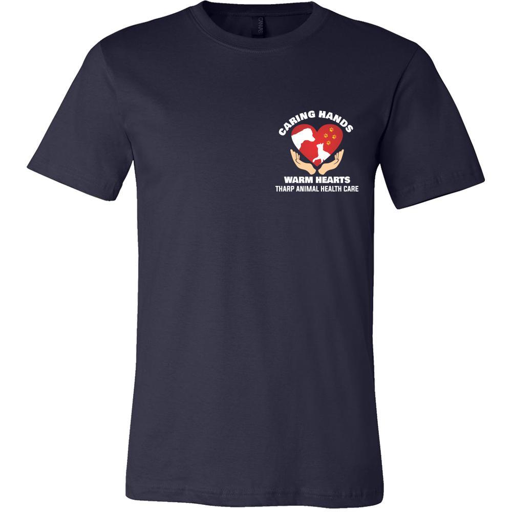 Every Patient Leaves a Pawprint on my Heart - Tharp Animal Health Care-T-shirt-Teelime | shirts-hoodies-mugs