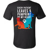 Every Patient Leaves a Pawprint on my Heart - Tharp Animal Health Care-T-shirt-Teelime | shirts-hoodies-mugs