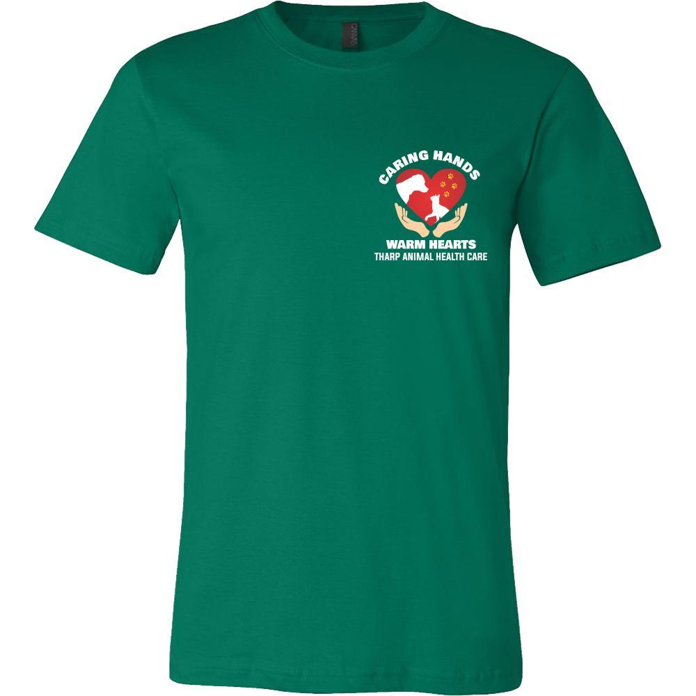 Every Patient Leaves a Pawprint on my Heart - Tharp Animal Health Care-T-shirt-Teelime | shirts-hoodies-mugs