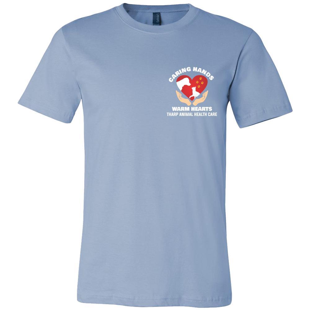 Every Patient Leaves a Pawprint on my Heart - Tharp Animal Health Care-T-shirt-Teelime | shirts-hoodies-mugs