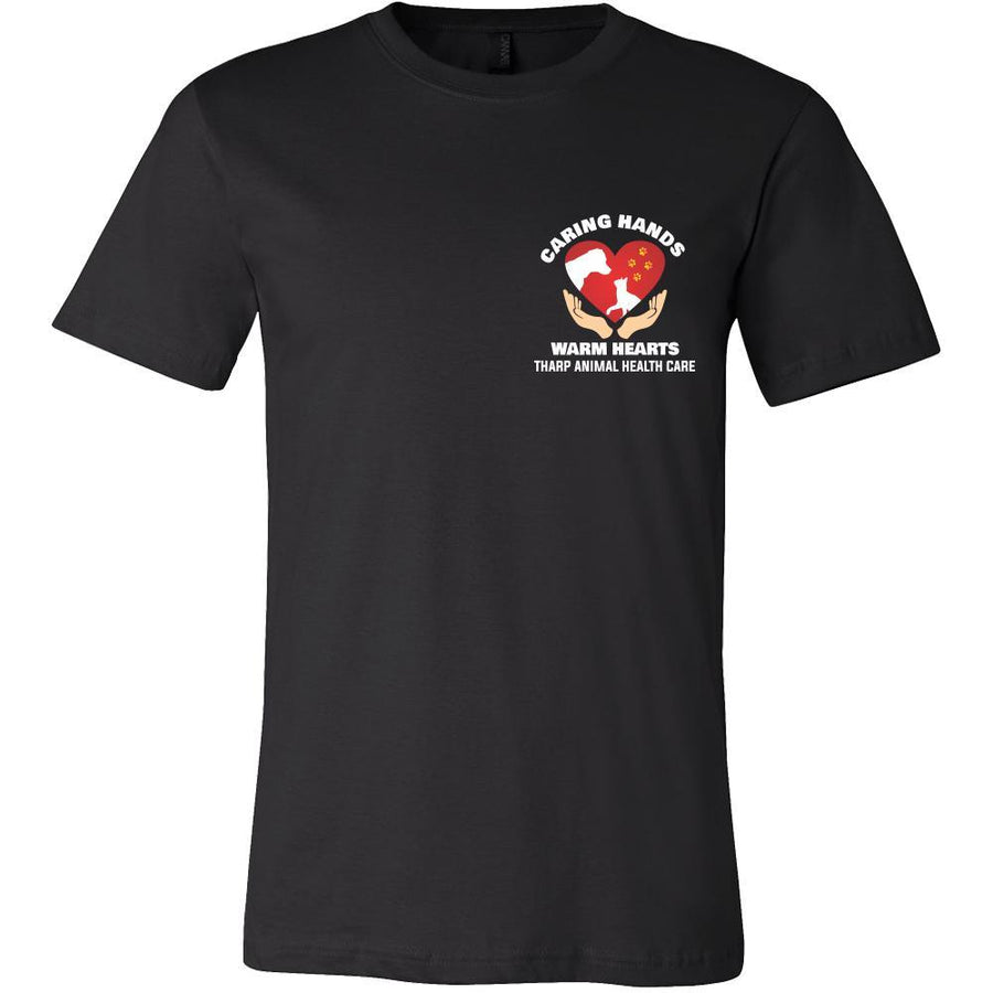 Every Patient Leaves a Pawprint on my Heart - Tharp Animal Health Care-T-shirt-Teelime | shirts-hoodies-mugs