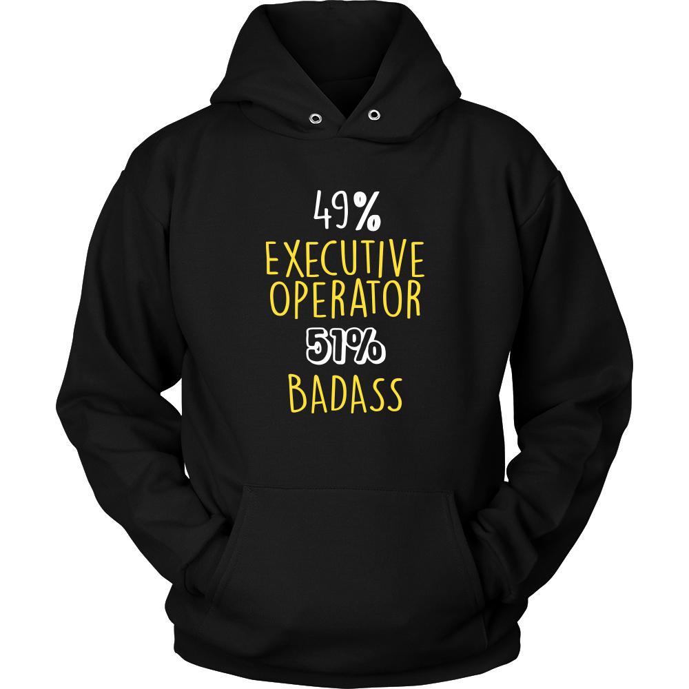 Executive Operator Shirt - 49% Executive Operator 51% Badass Profession-T-shirt-Teelime | shirts-hoodies-mugs