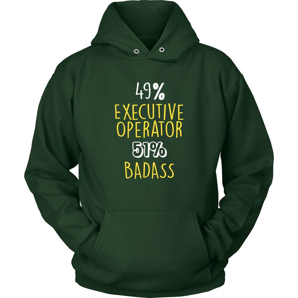 Executive Operator Shirt - 49% Executive Operator 51% Badass Profession-T-shirt-Teelime | shirts-hoodies-mugs