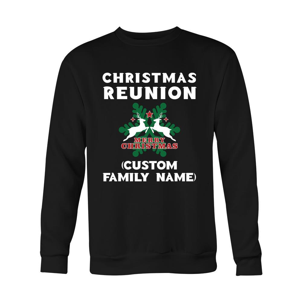 Family T shirt - Christmas Reunion (Your Family name)