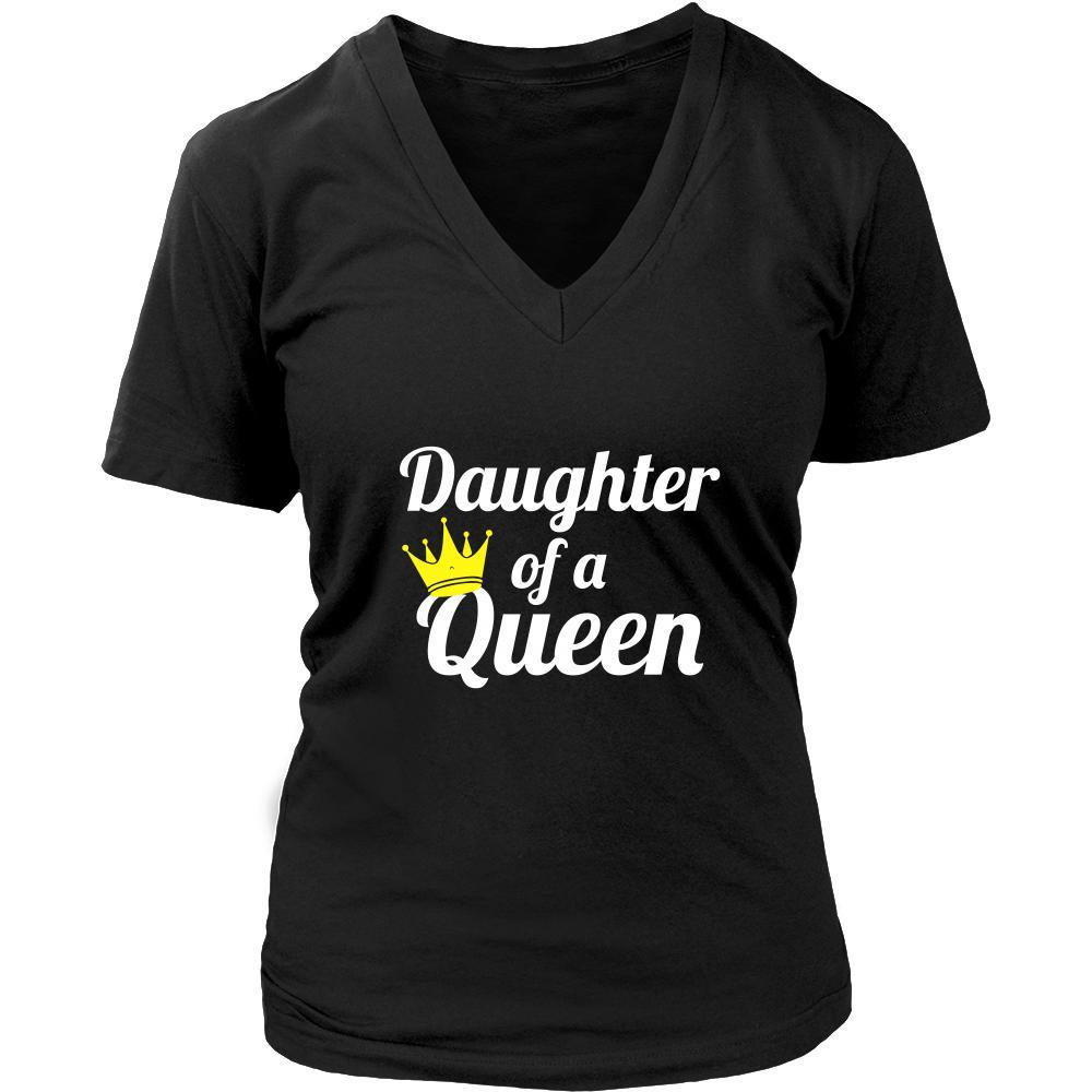 Family T Shirt - Daughter of a Queen-T-shirt-Teelime | shirts-hoodies-mugs