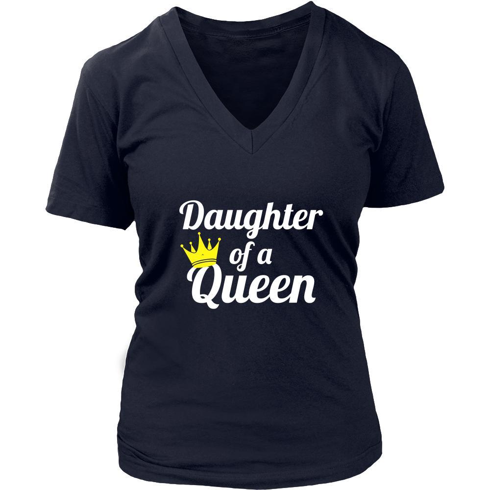 Family T Shirt - Daughter of a Queen-T-shirt-Teelime | shirts-hoodies-mugs