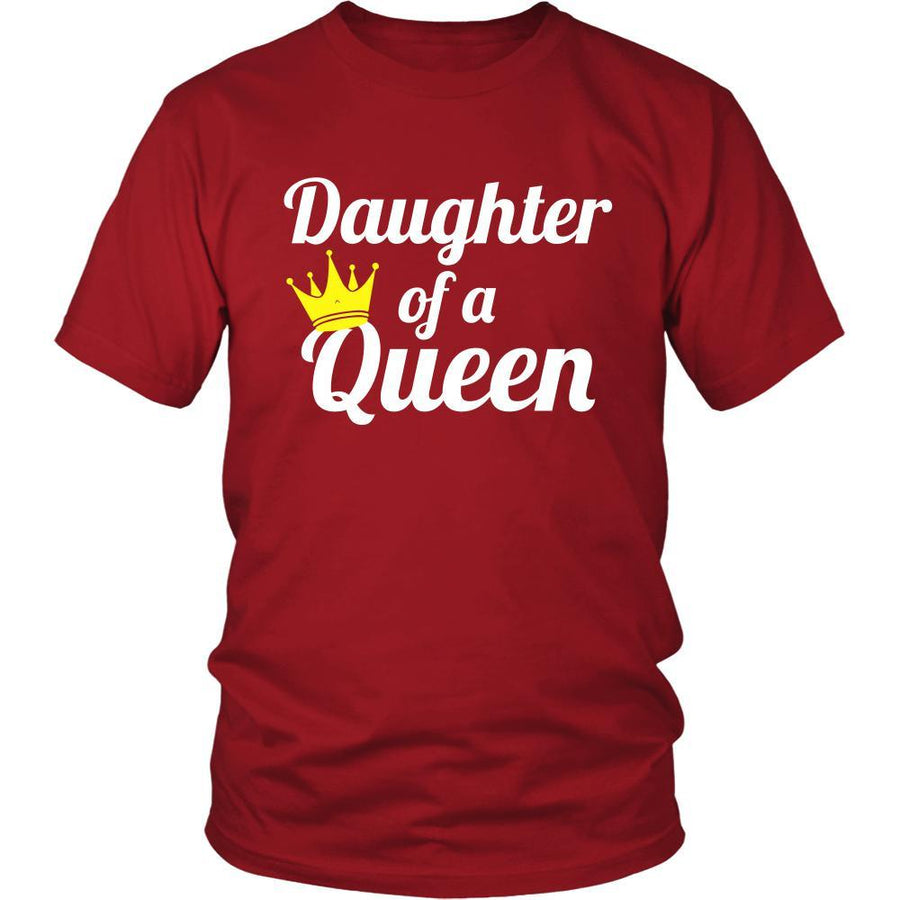 Family T Shirt - Daughter of a Queen-T-shirt-Teelime | shirts-hoodies-mugs