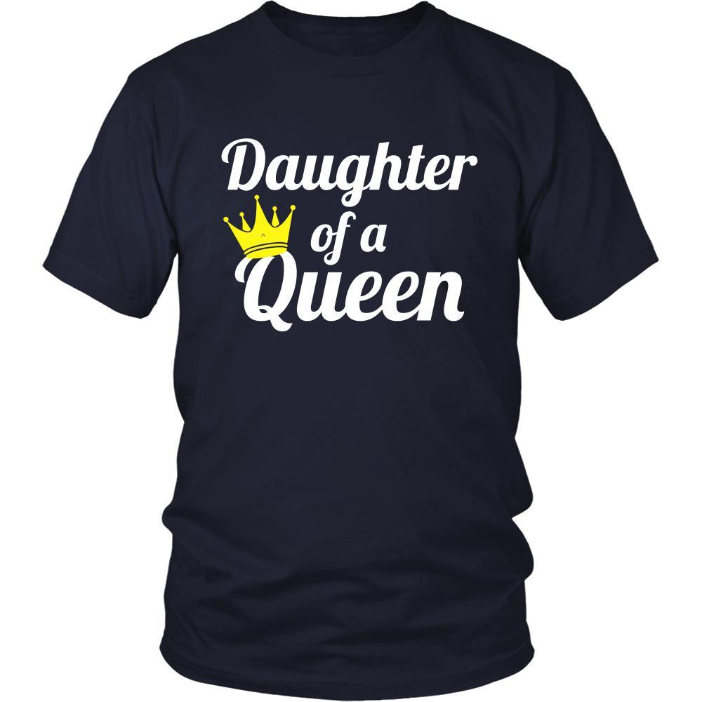 Family T Shirt - Daughter of a Queen-T-shirt-Teelime | shirts-hoodies-mugs