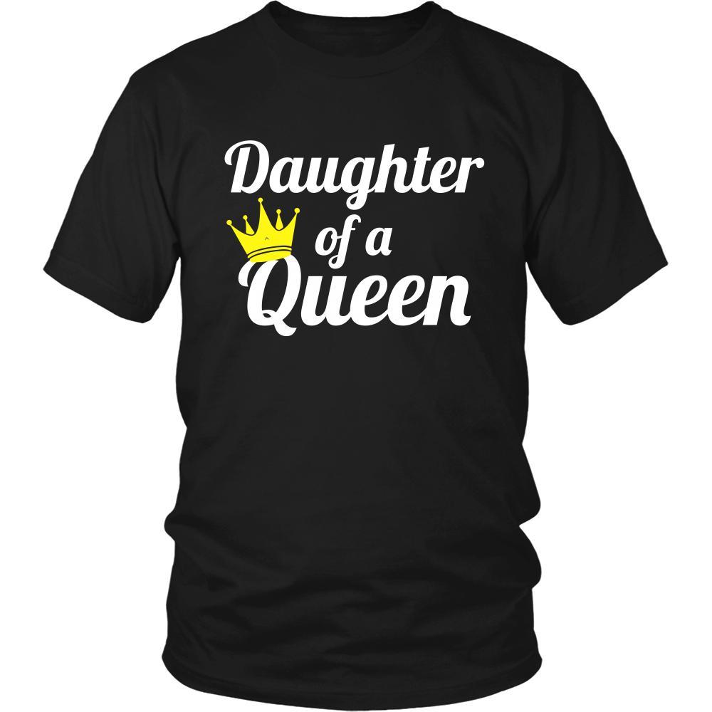 Family T Shirt - Daughter of a Queen-T-shirt-Teelime | shirts-hoodies-mugs