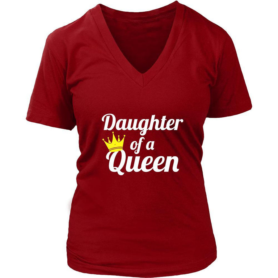 Family T Shirt - Daughter of a Queen-T-shirt-Teelime | shirts-hoodies-mugs