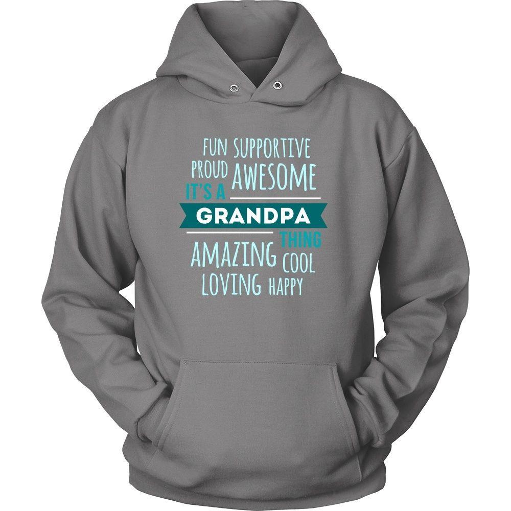 Family T Shirt - Fun Supportive Proud Awesome It's a Grandpa thing Amazing Cool Loving Happy-T-shirt-Teelime | shirts-hoodies-mugs