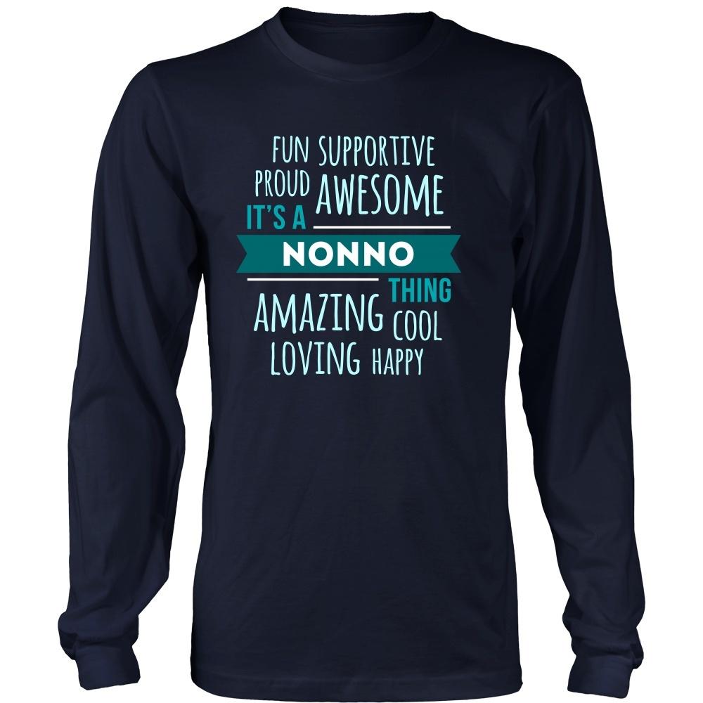 Family T Shirt - Fun Supportive Proud Awesome It's a Nonno thing Amazing Cool Loving Happy Grandpa-T-shirt-Teelime | shirts-hoodies-mugs