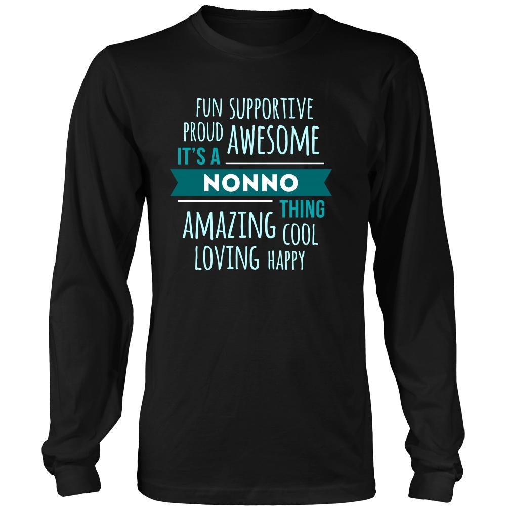 Family T Shirt - Fun Supportive Proud Awesome It's a Nonno thing Amazing Cool Loving Happy Grandpa-T-shirt-Teelime | shirts-hoodies-mugs