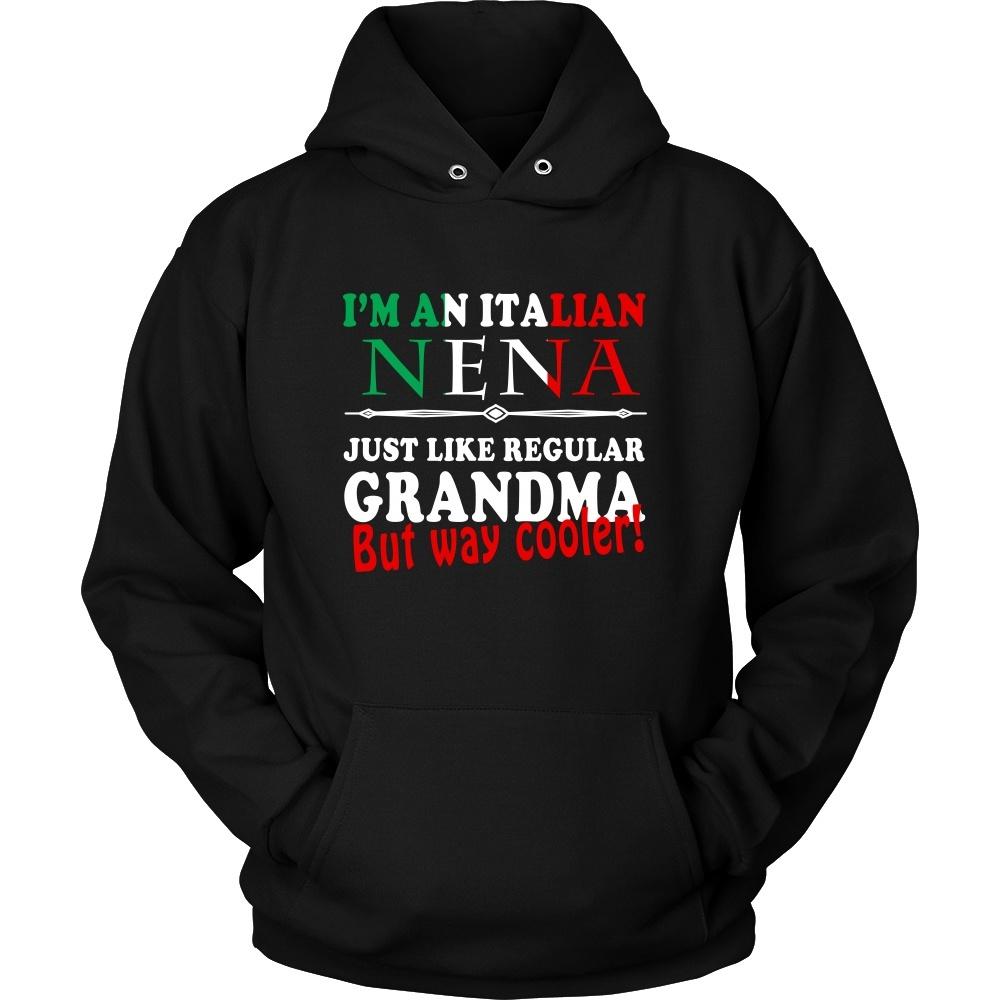 Family T Shirt - I'm an Italian Nena way cooler than Grandma-T-shirt-Teelime | shirts-hoodies-mugs