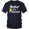 Family T Shirt - Mother of a Princess-T-shirt-Teelime | shirts-hoodies-mugs