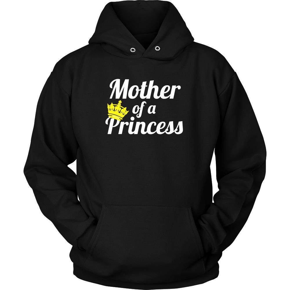 Family T Shirt - Mother of a Princess-T-shirt-Teelime | shirts-hoodies-mugs